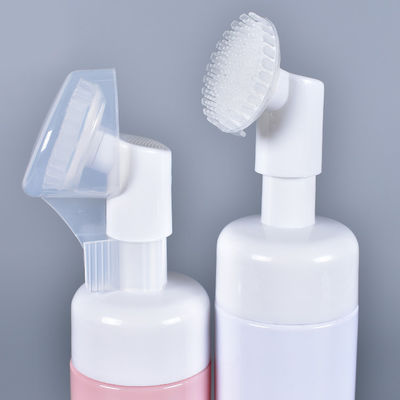 100ml 150ml Pink Empty Plastic Foam Bottle Hand Wash Foam Bottle With Brush