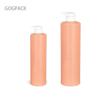 Non Leakage Empty HDPE Plastic Pump Bottles For Shower  500ml 1000ml