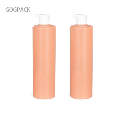 Customization 500ml HDPE Plastic Pump Bottle Shampoo Empty Shower Gel Bottles