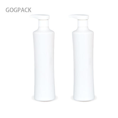 350ml Square HDPE Plastic Shampoo Container Body Lotion Pump Bottle 24/410 Neck