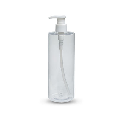 24/410 Neck PET Plastic Pump Bottle For Recyclable Transparent Body Lotion