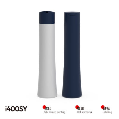 Anti Leakage Skin Care Packaging Disc Cap Bottle 400ml Shampoo Dispenser Bottle