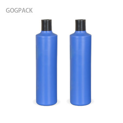 Screen Printing Disc Cap Bottle 375ml HDPE Plastic Shampoo Bottles
