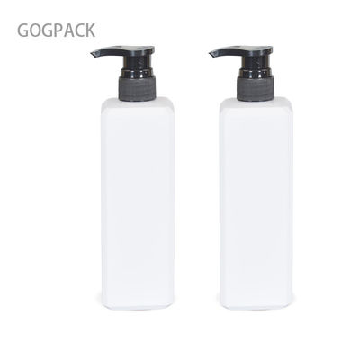 Customized Colors 500ml Disc Top Bottle HDPE Shampoo Squeeze Bottle