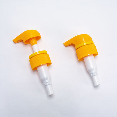 Non Spill Plastic Lotion Pumps For Transparent Dispensing Of Customized Cosmetics