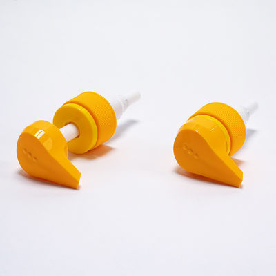 Non Spill Plastic Lotion Pumps For Transparent Dispensing Of Customized Cosmetics