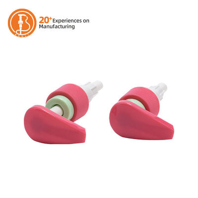 2.0cc Red Plastic Treatment Pump Cosmetic Dispenser Pump  Customization
